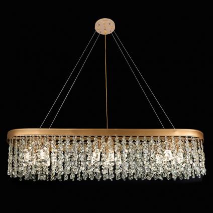 Люстра 0531/9/600 FGD золото/хрусталь 9x60W E14 d600 h900, MIX24